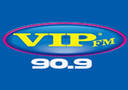Logo da rádio VIP FM 90.9 Logo da rádio VIP FM 90.9