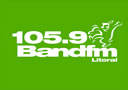 Logo da rádio Band FM Litoral 105.9 Logo da rádio Band FM Litoral 105.9