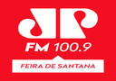 Logo da rádio Rádio Jovem Pan 100.9 - F. Santana