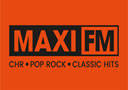 Logo da rádio Maxi FM