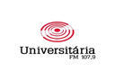 Logo da rádio Universitária 107,9 FM