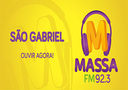 Logo da rádio Massa Fm São Gabriel 92,3