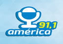 Logo da rádio Rádio América 91,1 Fm