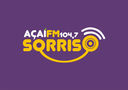 Logo da rádio Açaí Fm Sorriso 104,7