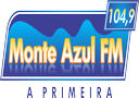 Logo da rádio MONTE AZUL FM 104.9