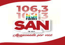 Logo da rádio Rádio San Capitão 106.3 FM