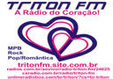 Logo da rádio Triton FM