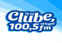 Logo da rádio Clube FM 100.5