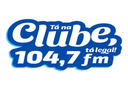Logo da rádio Clube FM 104.7
