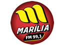 Logo da rádio Marília FM 99,1