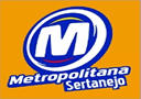 Logo da rádio Metropolitana FM - Sertanejo