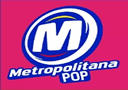 Logo da rádio Metropolitana FM - POP