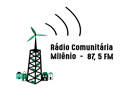 Logo da rádio Rádio Comunitária Milênio 87,5 FM
