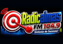 Logo da rádio Rádicalmas 104,9